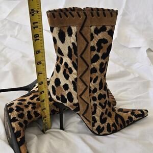 Casadei Leopard Print Ankle Boots are Stunning!!